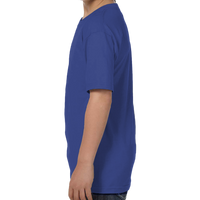 Hanes Youth Essential-T T-Shirt, Deep Royal, Left Sleeve view