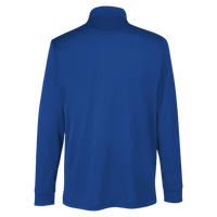 Harriton Men's Advantage Snag Protection Plus IL Long Sleeve Polo, True Royal, Back view