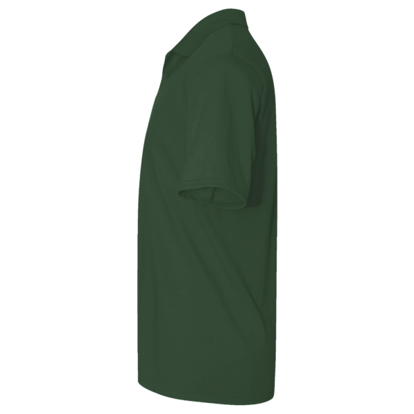 Harriton Men's Advantage Snag Protection Plus Polo, Dark Green, Left Sleeve view