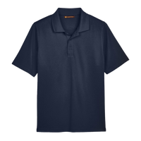 Harriton Men's Advantage Snag Protection Plus Polo, Dark Navy, Front view