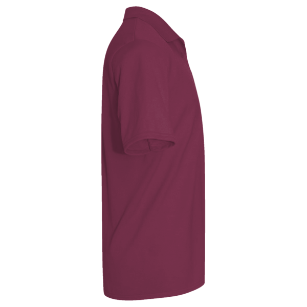 Harriton Men's Advantage Snag Protection Plus Polo, Maroon, Right Sleeve view