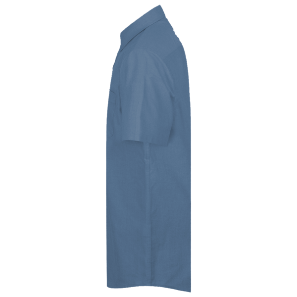 Harriton Men's Denim Shirt, Light Denim, Left Sleeve view