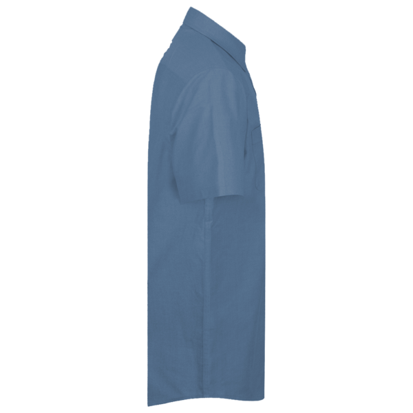 Harriton Men's Denim Shirt, Light Denim, Right Sleeve view