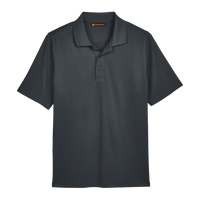 Harriton Men's Tall Advantage Snag Protection Plus IL Polo, Dark Charcoal, Front view