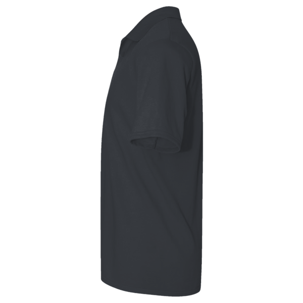 Harriton Men's Tall Advantage Snag Protection Plus IL Polo, Dark Charcoal, Left Sleeve view