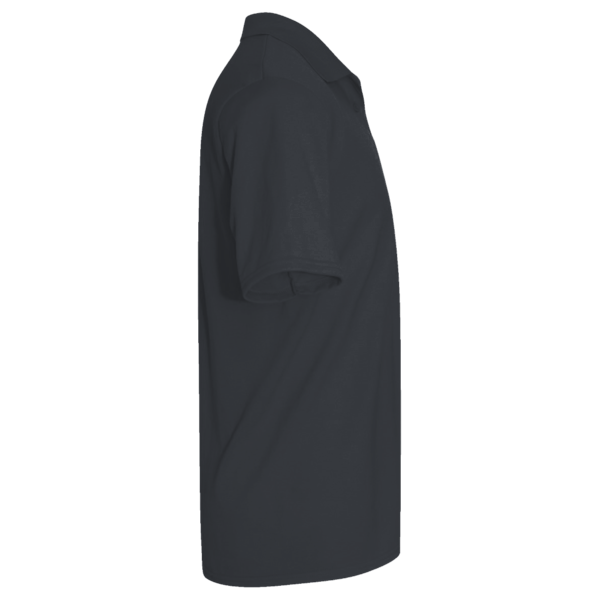 Harriton Men's Tall Advantage Snag Protection Plus IL Polo, Dark Charcoal, Right Sleeve view