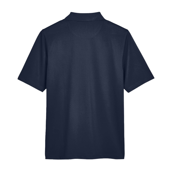 Harriton Men's Tall Advantage Snag Protection Plus IL Polo, Dark Navy, Back view
