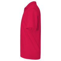 Harriton Men's Tall Advantage Snag Protection Plus IL Polo, Red, Left Sleeve view