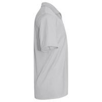 Harriton Men's Tall Cotton Pique Polo, Grey Heather, Right Sleeve view