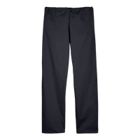 Harriton Unisex Restore Scrub Pants, Black, Back view