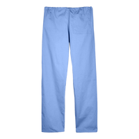 Harriton Unisex Restore Scrub Pants, Ciel Blue, Back view