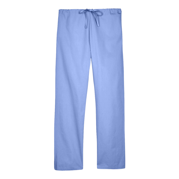 Harriton Unisex Restore Scrub Pants, Ciel Blue, Front view