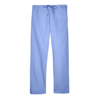 Harriton Unisex Restore Scrub Pants, Ciel Blue, Front view