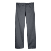 Harriton Unisex Restore Scrub Pants, Dark Charcoal, Back view