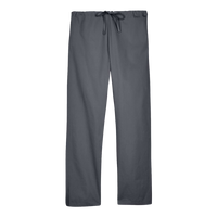 Harriton Unisex Restore Scrub Pants, Dark Charcoal, Front view