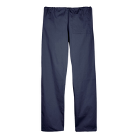 Harriton Unisex Restore Scrub Pants, Dark Navy, Back view