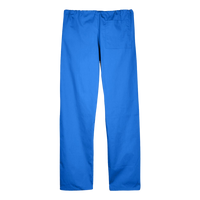 Harriton Unisex Restore Scrub Pants, True Royal, Back view