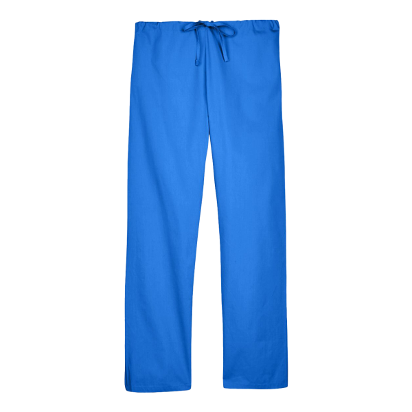 Harriton Unisex Restore Scrub Pants, True Royal, Front view