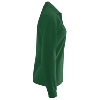 Harriton Women's Advantage Long Sleeve Tactical Polo, Dark Green, Right Sleeve view