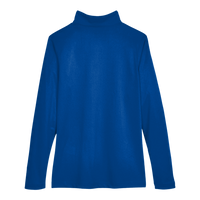Harriton Women's Advantage Snag Protection Plus Quarter-Zip Pullover, True Royal, Back view