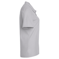 Harriton Women's Cotton Polo, Grey Heather, Right Sleeve view