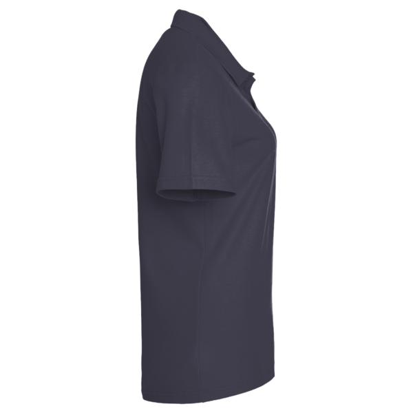 Harriton Women's Cotton Polo, Navy, Right Sleeve view