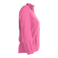 Harriton Women's Full-Zip Fleece, Charity Pink, Right Sleeve view