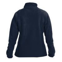 Harriton Women's Full-Zip Fleece, Navy, Back view