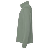 Harriton Youth Full-Zip Fleece, Dill, Left Sleeve view