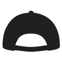 Imperial North Country Trucker Cap, Black / Black / Black, Back view