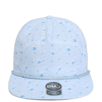 Imperial The Aloha Rope Cap, Blue Waves / Blue Waves, Front view
