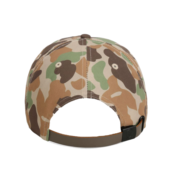 Imperial The Aloha Rope Cap, Frog Skin Camo / Brown, Back view