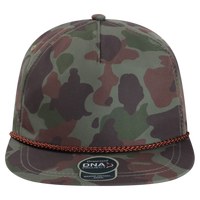 Imperial The Aloha Rope Cap, Frog Skin Camo / Green, Front view