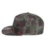 Imperial The Aloha Rope Cap, Frog Skin Camo / Green, Left Side view