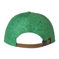 Imperial The Aloha Rope Cap, Green Floral / Green Floral, Back view