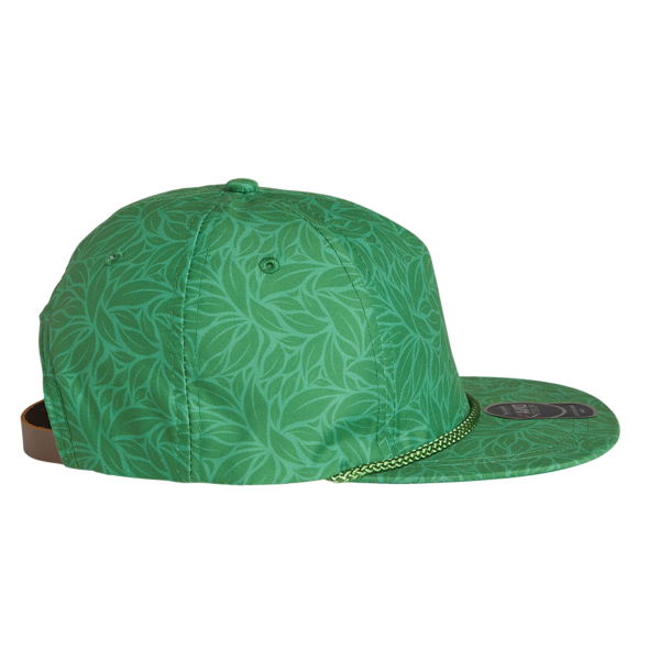 Imperial The Aloha Rope Cap, Green Floral / Green Floral, Right Side view