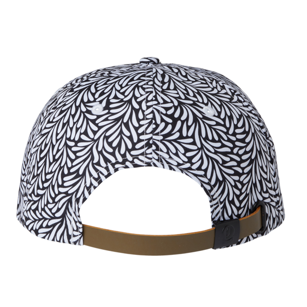 Imperial The Aloha Rope Cap, Throwback Black / Throwback Black, Back view