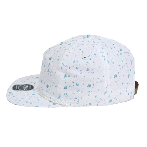 Imperial The Aloha Rope Cap, Winter Blue / Winter Blue, Left Side view
