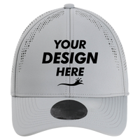 Imperial The Alpha Cap, Grey, Front view, Mockup