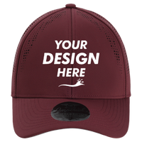 Imperial The Alpha Cap, Maroon, Front view, Mockup