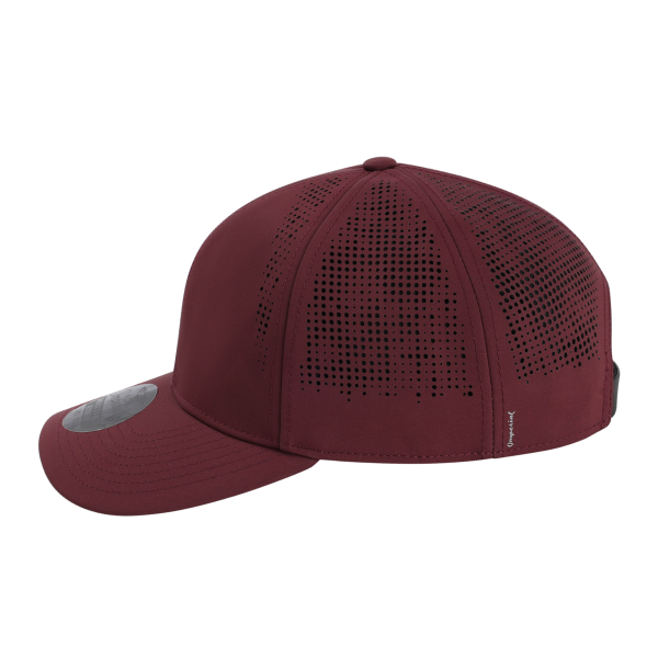 Imperial The Alpha Cap, Maroon, Left Side view