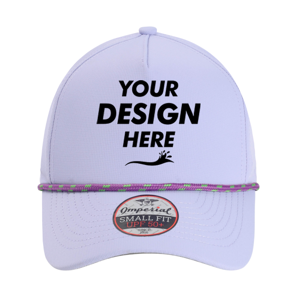Imperial The Corral Cap, Lavender / Lavender, Front view, Mockup