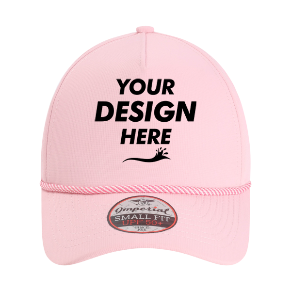 Imperial The Corral Cap, Light Pink / Light Pink, Front view, Mockup