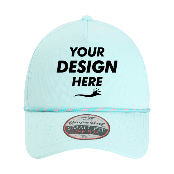 Imperial The Corral Cap, Robins Egg / Robins Egg, Front view, Mockup