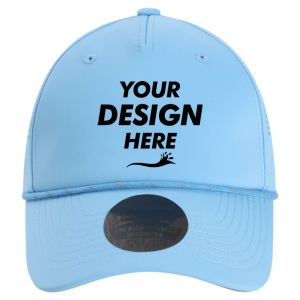 Imperial The Dyno Cap, Light Blue, Front view, Mockup