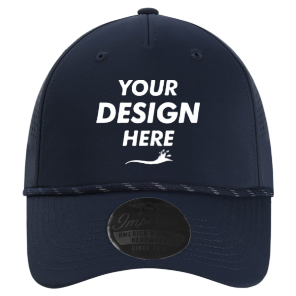 Imperial The Dyno Cap, True Navy, Front view, Mockup