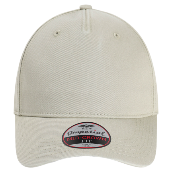Imperial The Gambit Cap, Stone Khaki, Front view