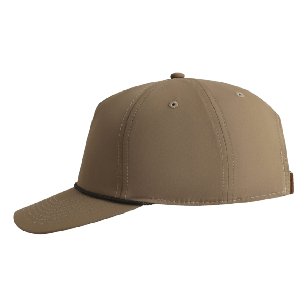 Imperial The Harrison Cap, Khaki / Charcoal, Left Side view