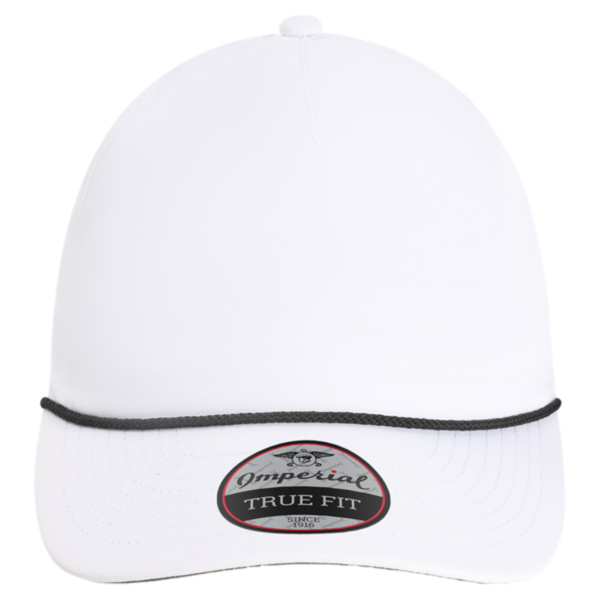 Imperial The Harrison Cap, White / Black, Front view