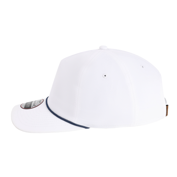 Imperial The Harrison Cap, White / Navy, Left Side view